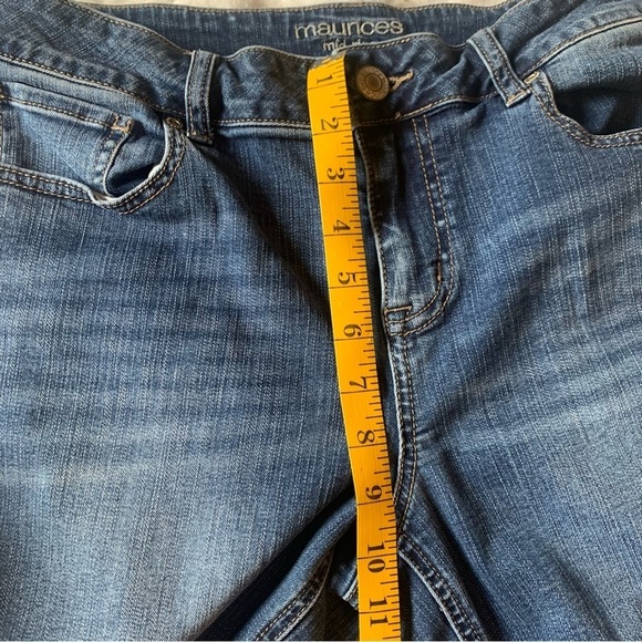Maurice’s Women’s Mid-Rise Straight Leg Jeans Sz 10L - Picture 7 of 11